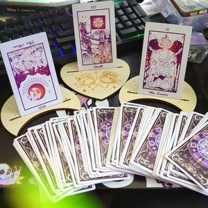 Tarot 1-3 tarot card reading and paper with meaning shipped to you.